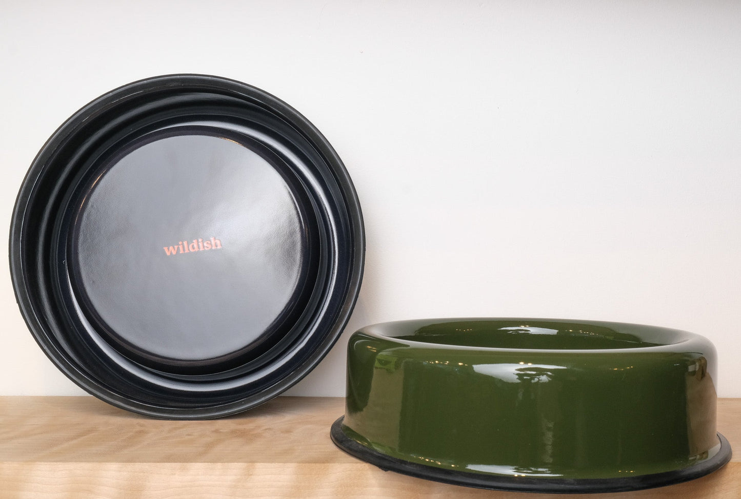 Enamel Dog Bowl - BearMade - Made in Britain -