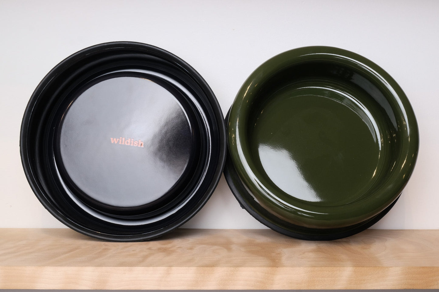 Enamel Dog Bowl - BearMade - Made in Britain -