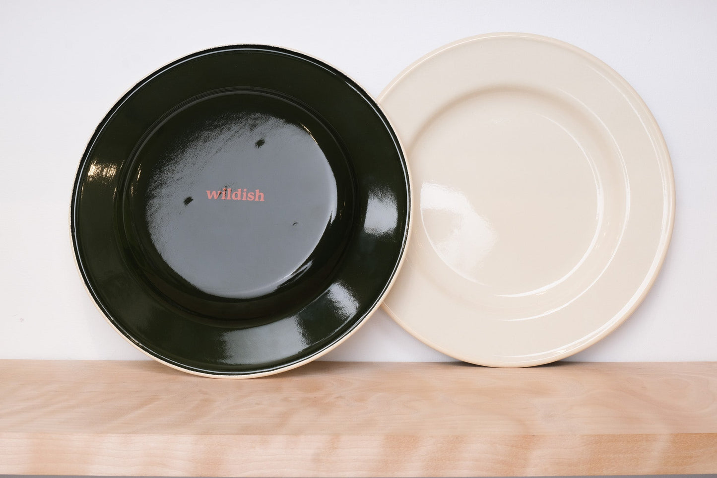 Enamel Plate - BearMade - Made in Britain -
