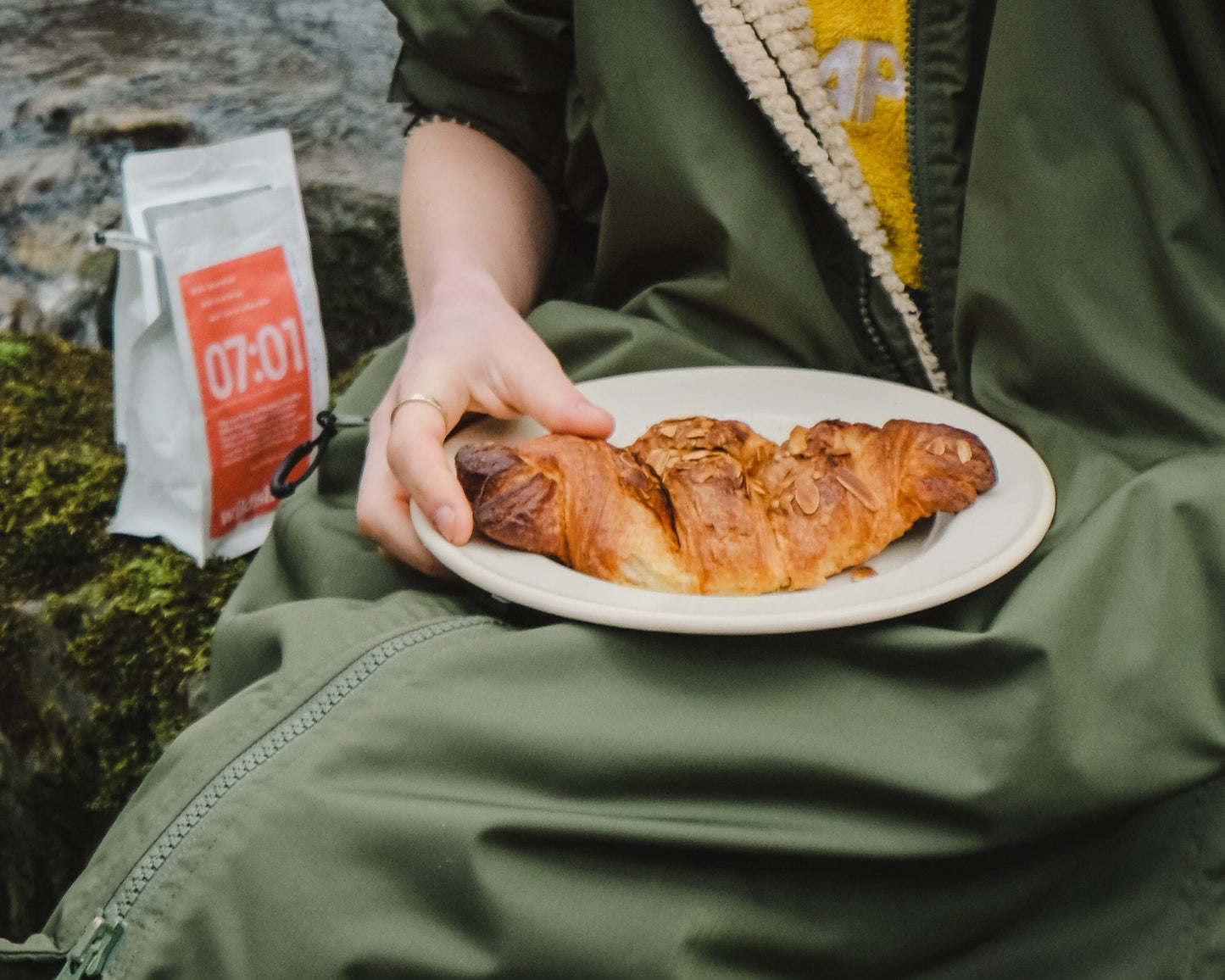 Enamel Plate - BearMade - Made in Britain -