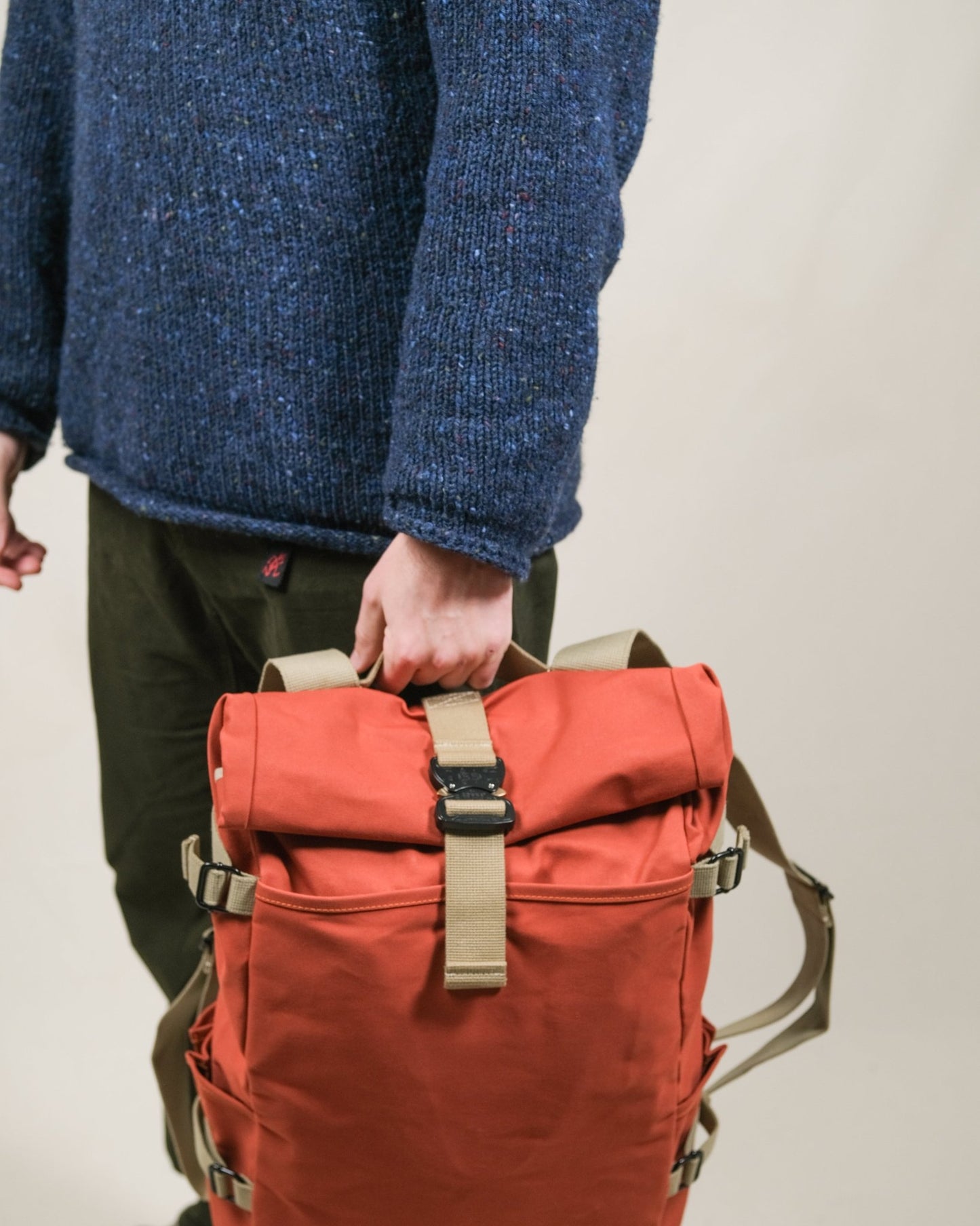 Jorvik Backpack - 25 - 30L - Rust - Wildish - Made in Britain - Backpack
