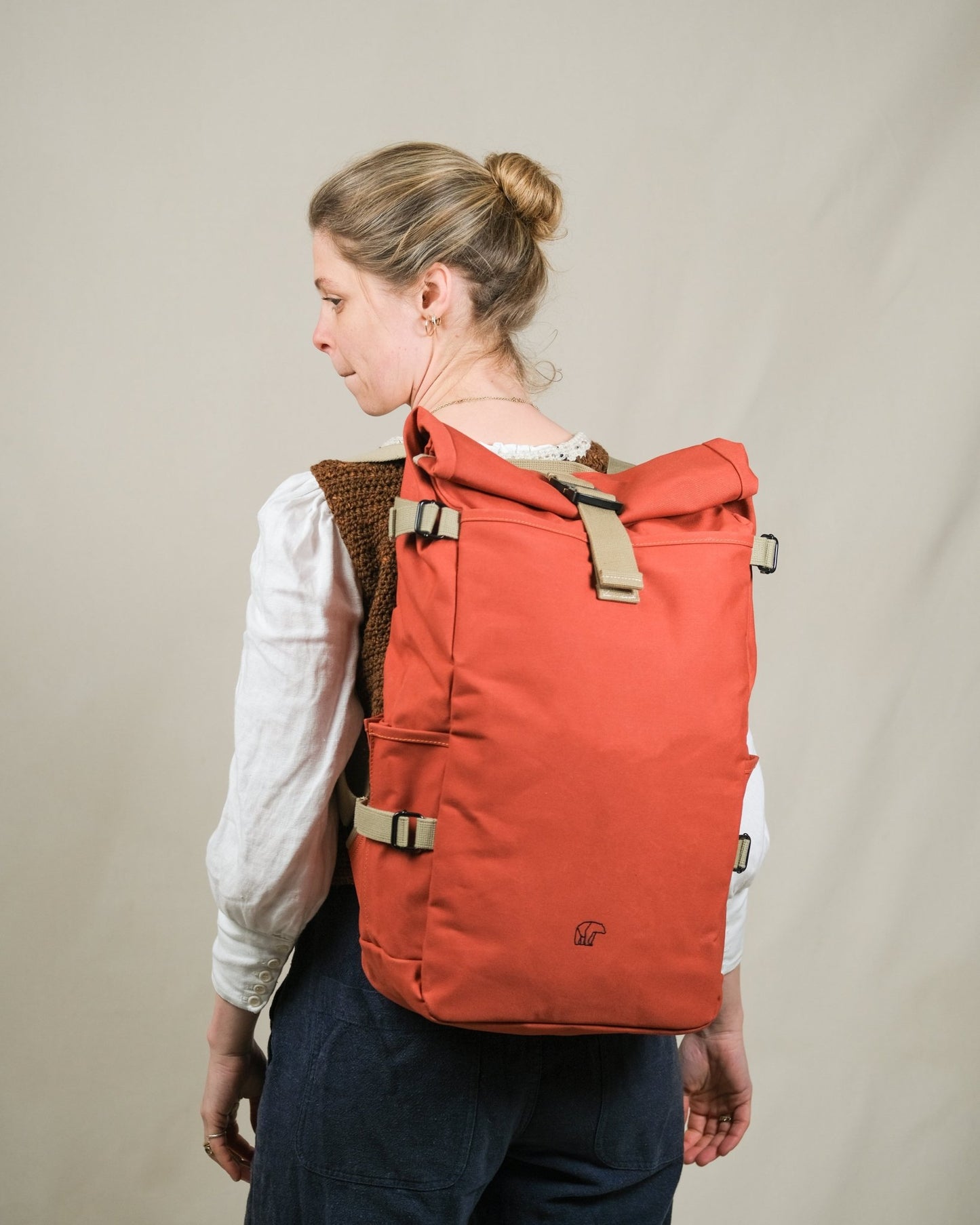 Jorvik Backpack - 25 - 30L - Rust - Wildish - Made in Britain - Backpack