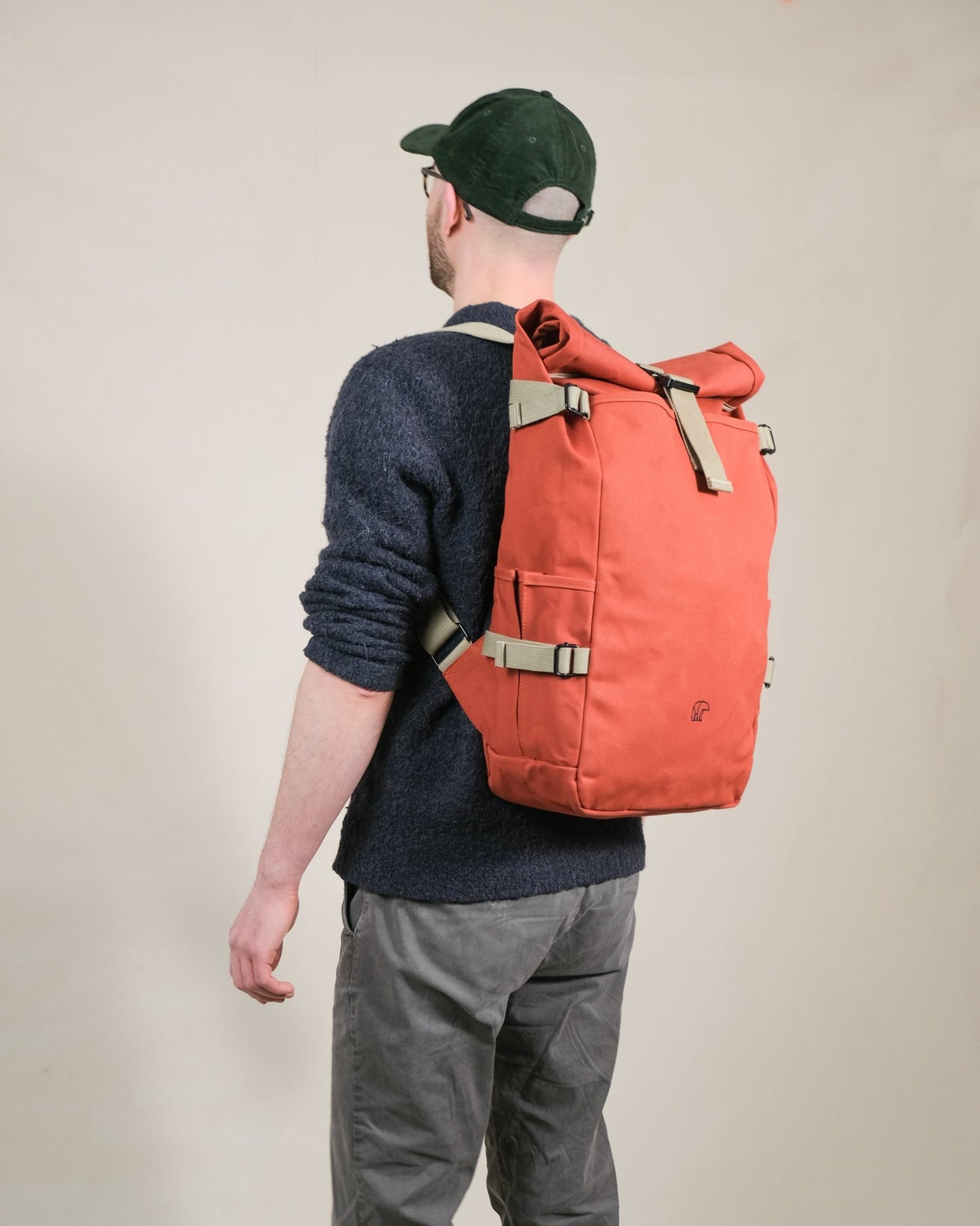 Jorvik Backpack - 25 - 30L - Rust - Wildish - Made in Britain - Backpack