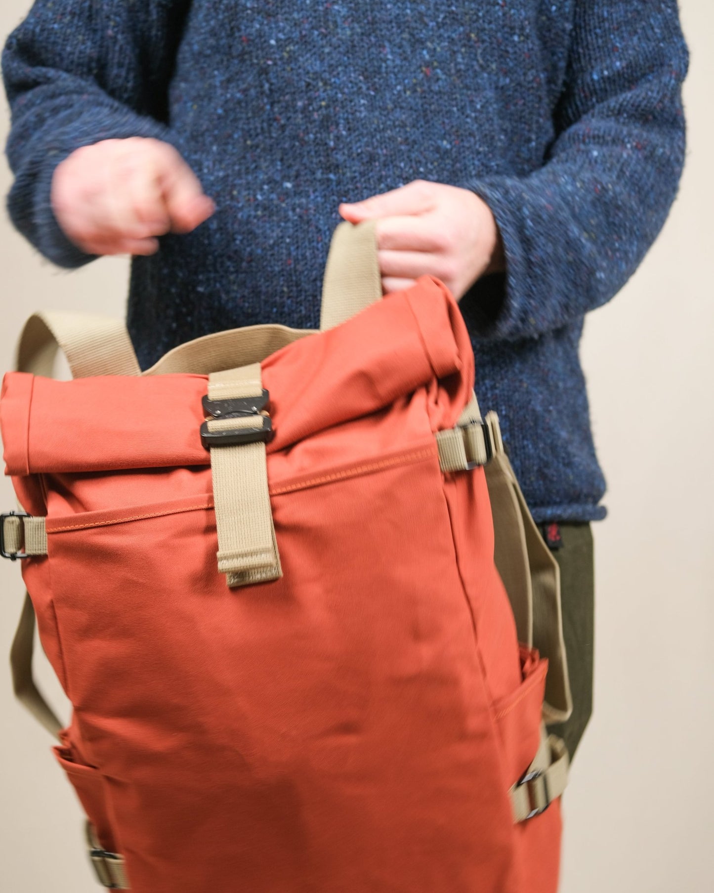 Jorvik Backpack - 25 - 30L - Rust - Wildish - Made in Britain - Backpack