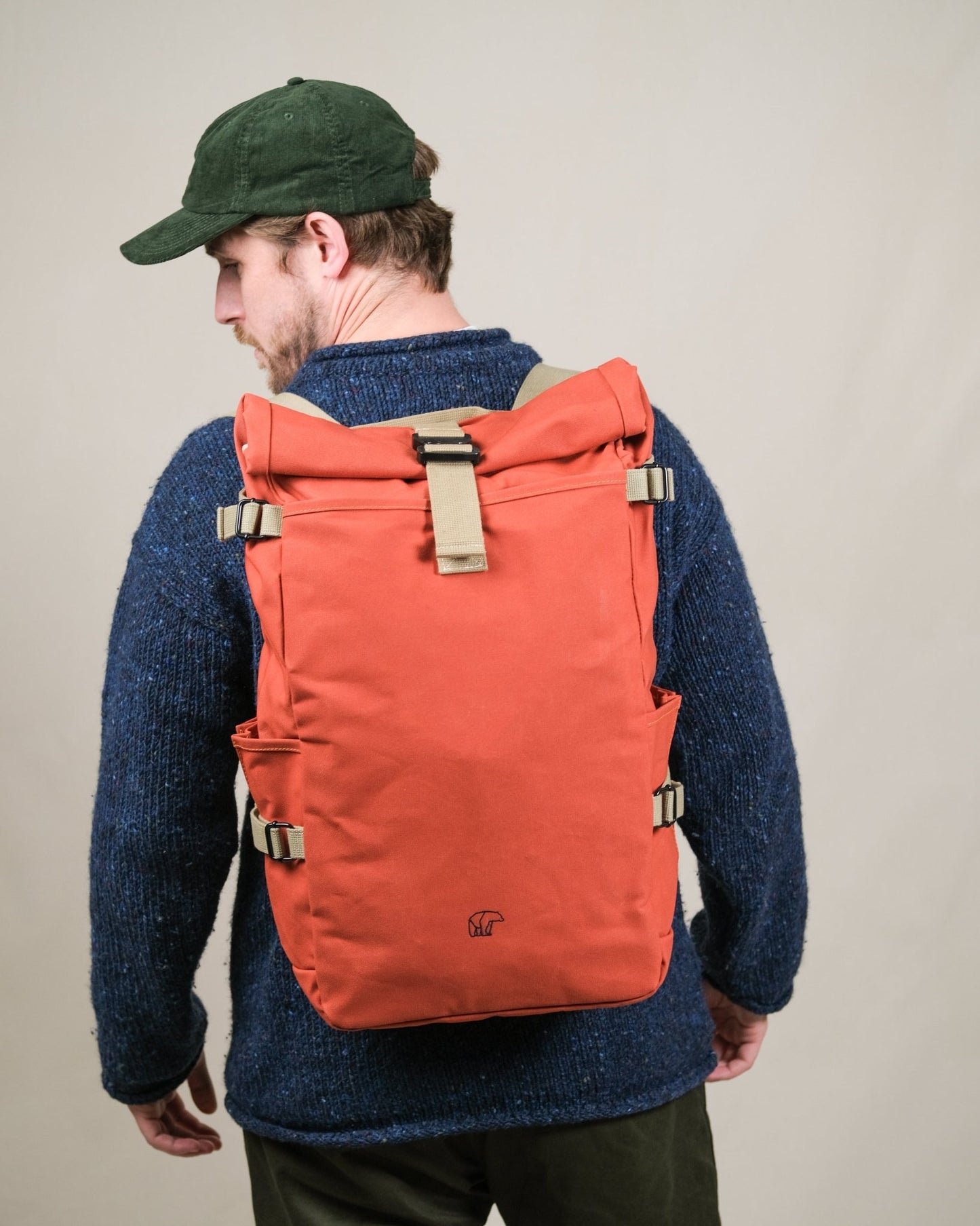 Jorvik Backpack - 25 - 30L - Rust - Wildish - Made in Britain - Backpack