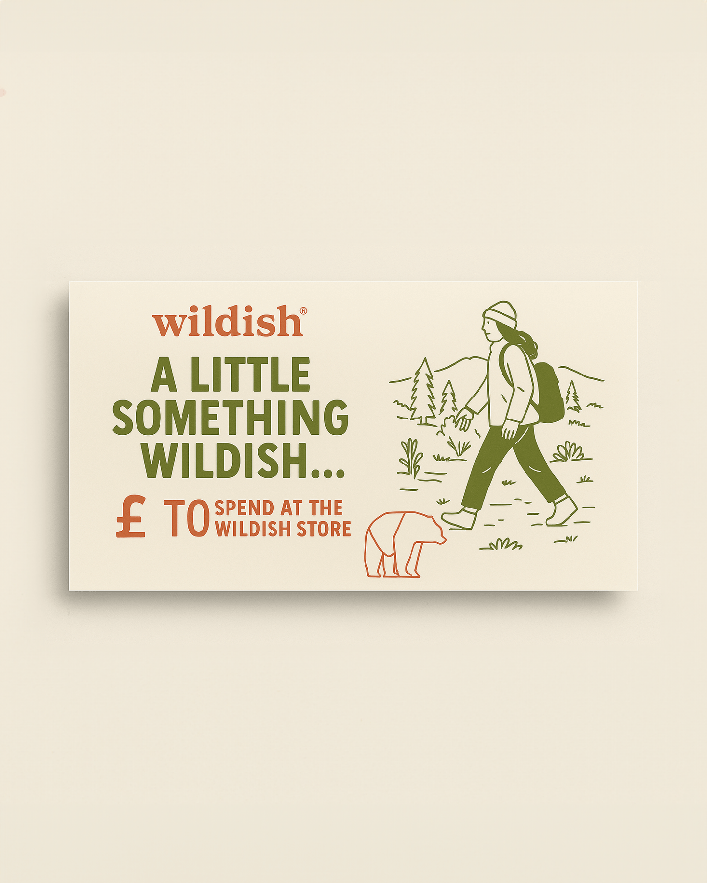 Wildish Gift Card - Wildish - Made in Britain - Gift Cards