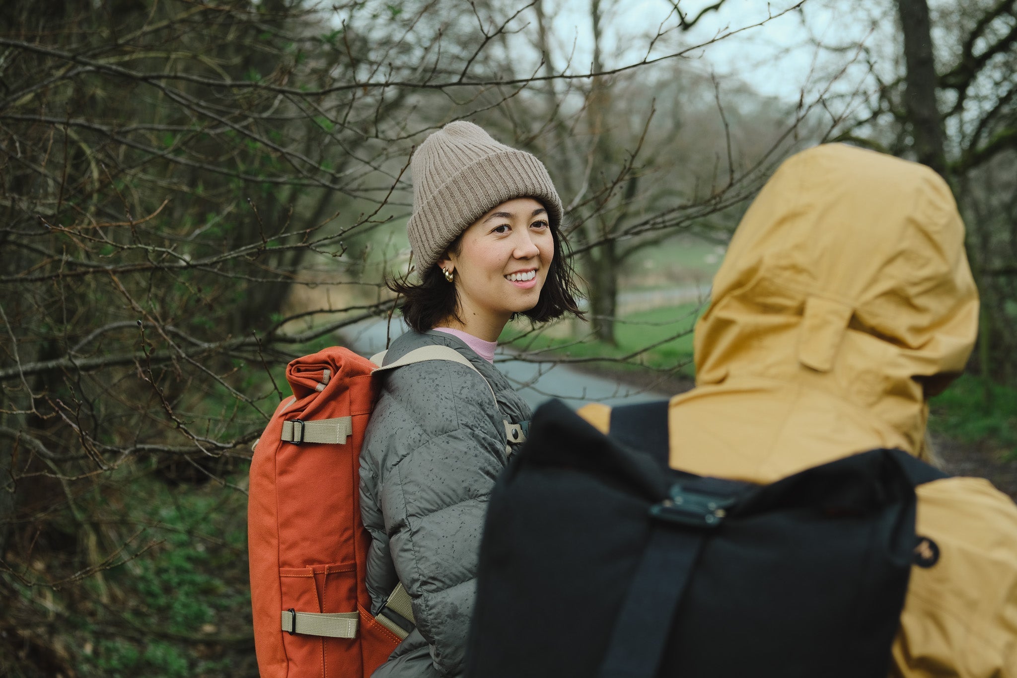 Zips are out - roll top bags are in.