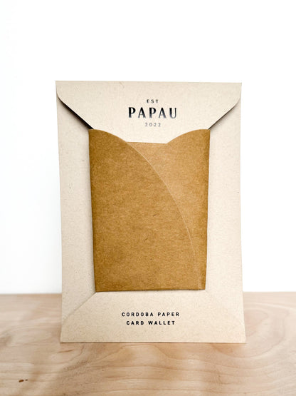 Papau Plant Based Wallet - BearMade - Made in Britain - 