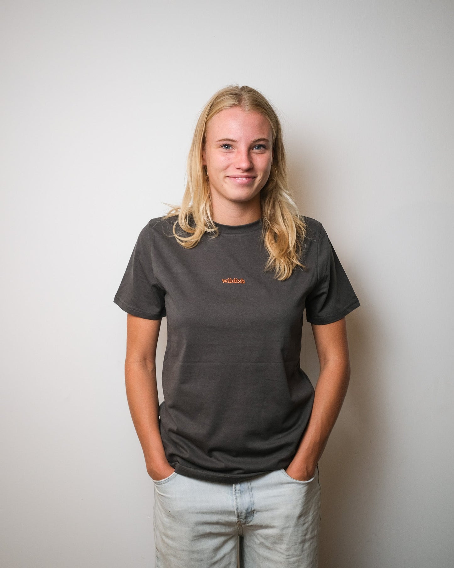 Wildish T - shirt - Charcoal - BearMade - Made in Britain - 